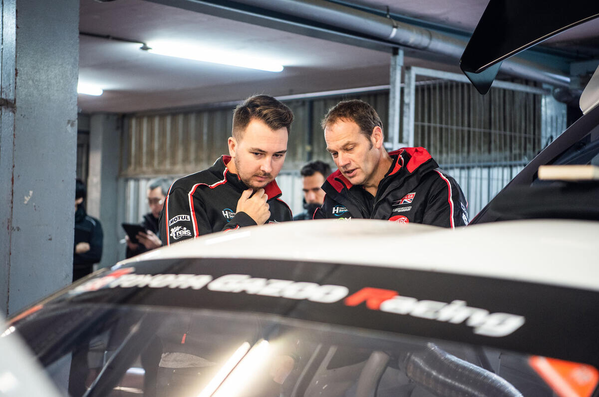 BTCC meeting the officials - Christian with Ingram BTCC meeting the officials - Christian with Ingram