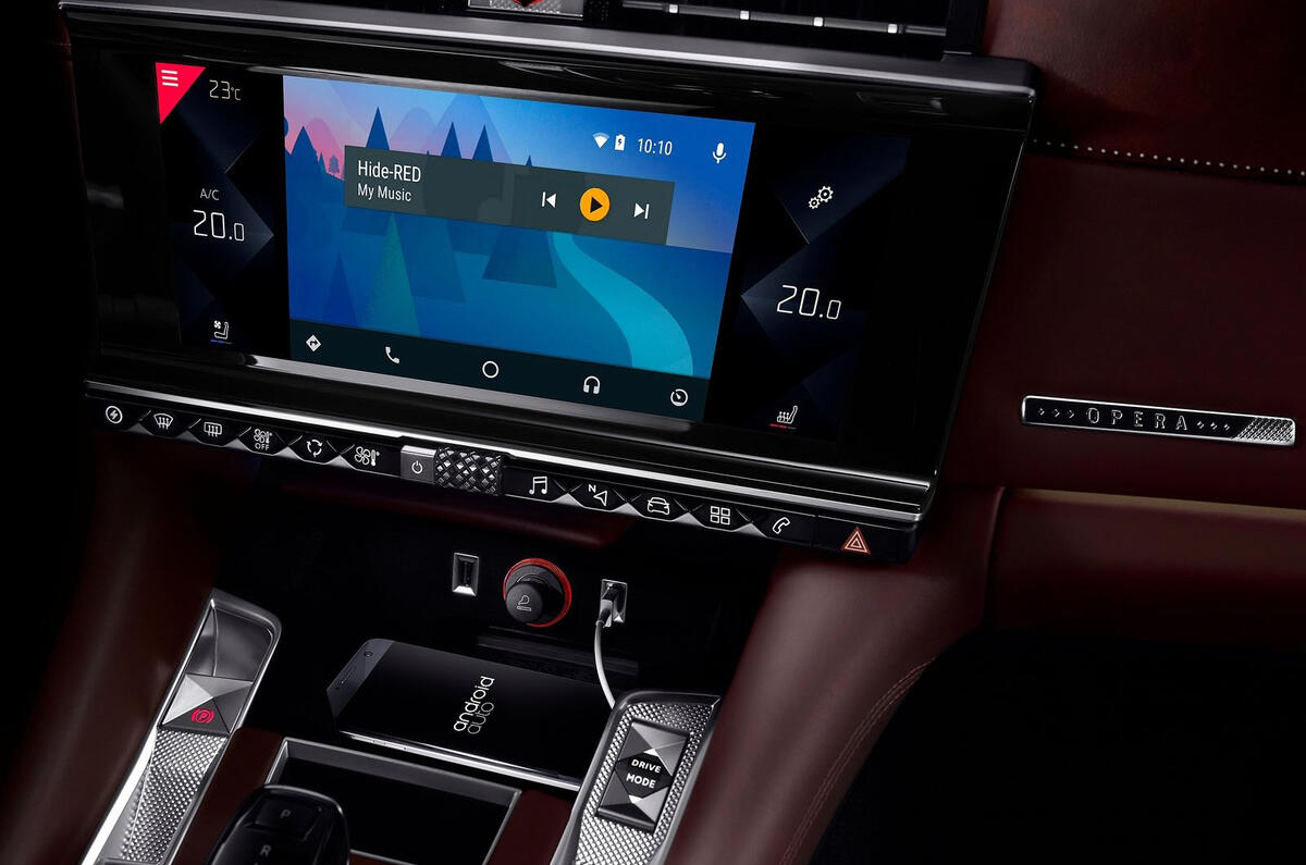 DS 9 official press images - infotainment DS 9 official press images - infotainment