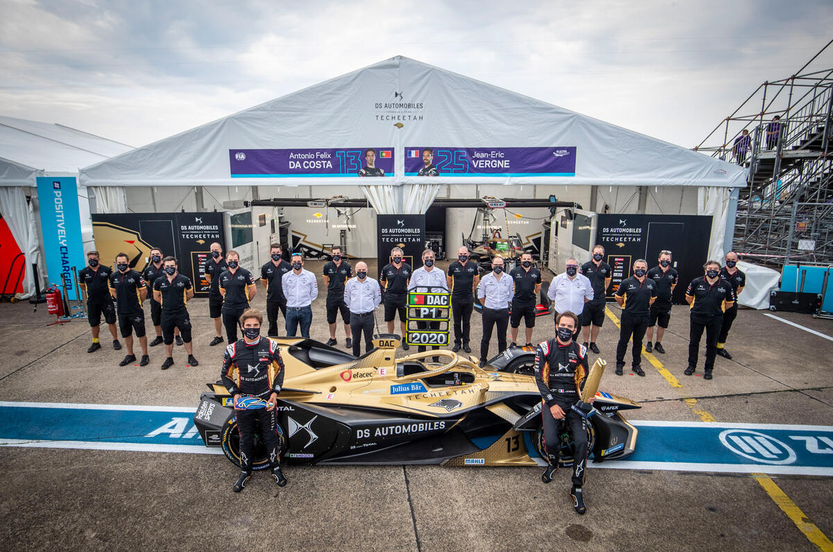 92 DS Formula e feature 2021 team 92 DS Formula e feature 2021 team