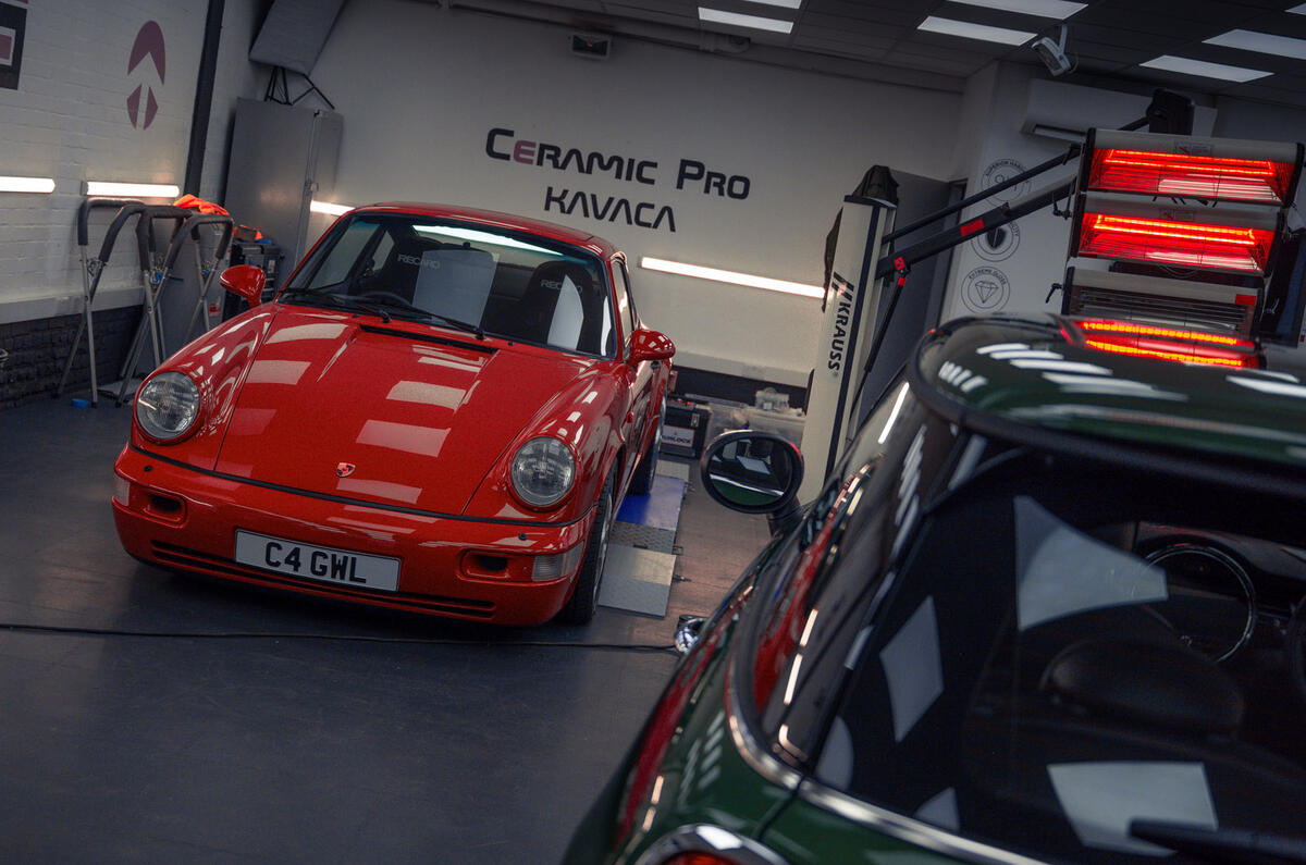 92 Duke of London Autocar visits Porsche