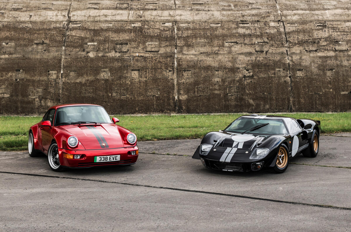 92 Everrati GT40 2021 offical images with Porsche