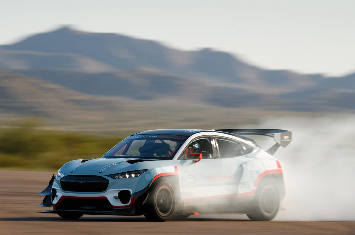 Ford Mustang Mach-E 1400 official images - drift side Ford Mustang Mach-E 1400 official images - drift side