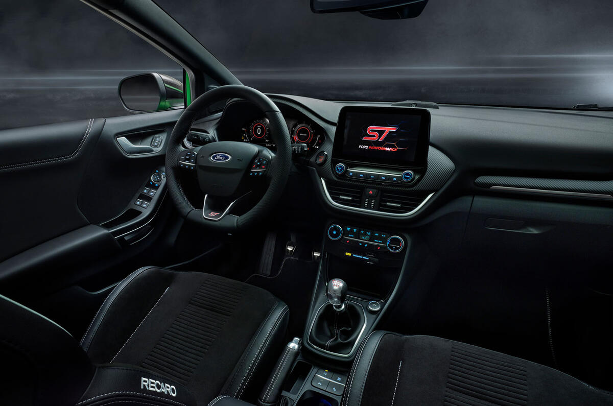Ford Puma ST official images - cabin Ford Puma ST official images - cabin