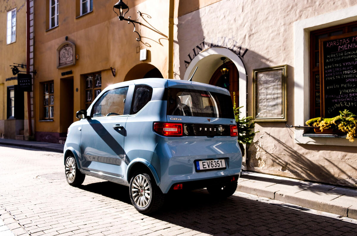 92 Freze Nikrob micro EV 2021 official images parked rear 92 Freze Nikrob micro EV 2021 official images parked rear