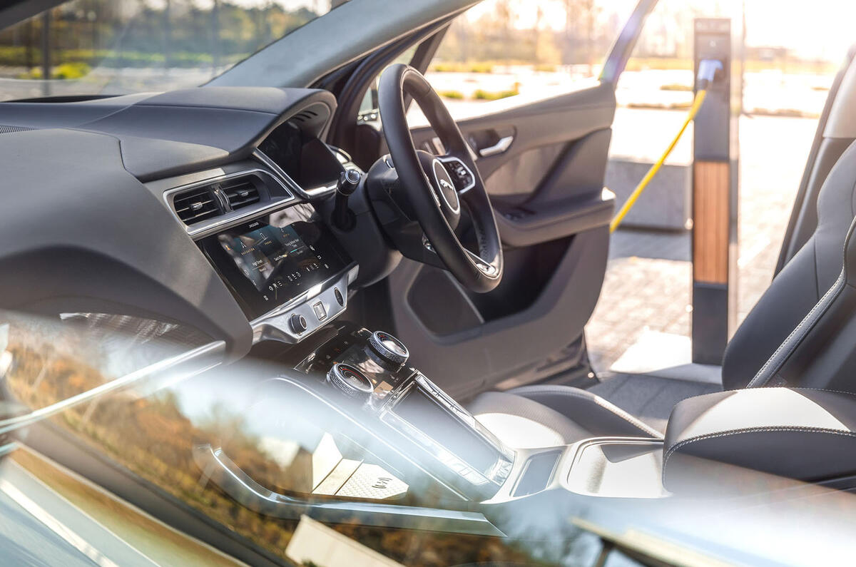 Jaguar I-Pace 2021 facelift official images - cabin Jaguar I-Pace 2021 facelift official images - cabin