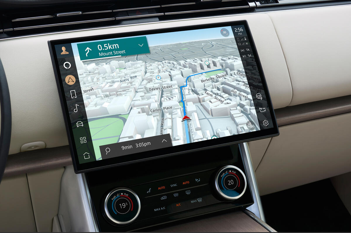 92 Land Rover Range Rover 2021 official reveal images infotainment 92 Land Rover Range Rover 2021 official reveal images infotainment