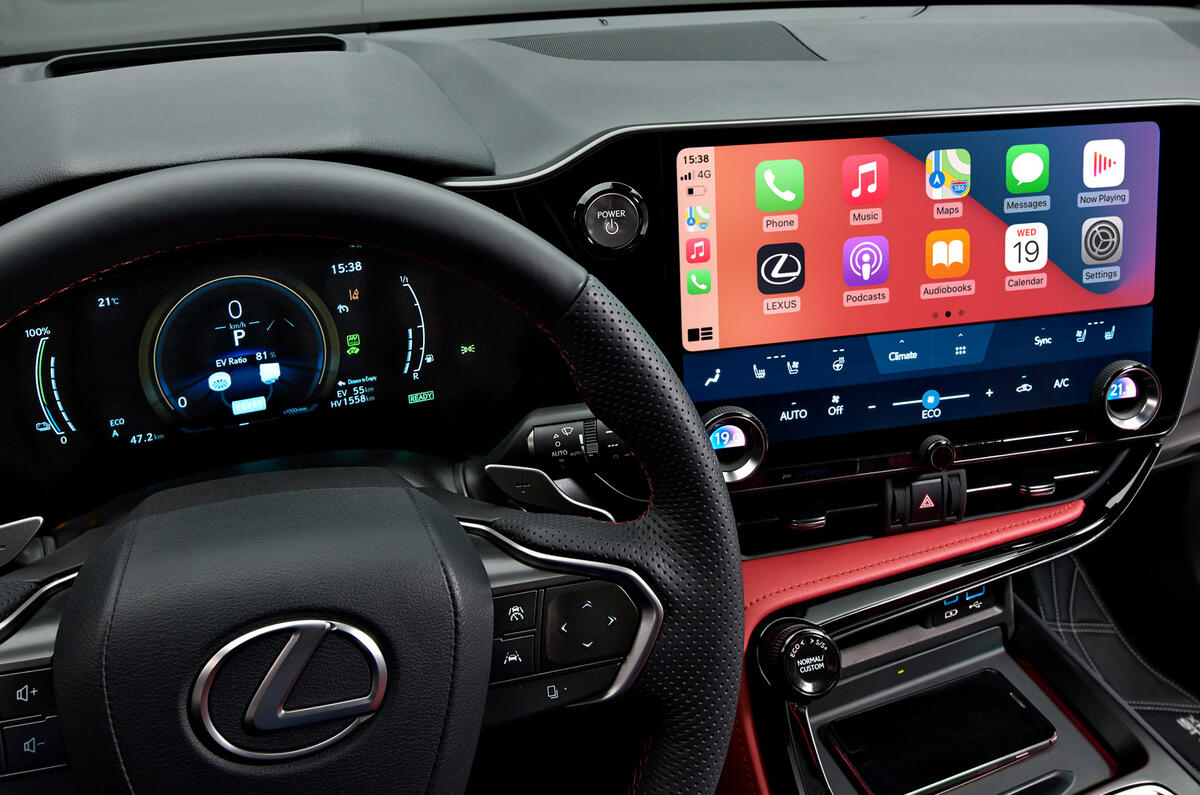 92 Lexus NX 450h+ 2021 official reveal infotainment 92 Lexus NX 450h+ 2021 official reveal infotainment
