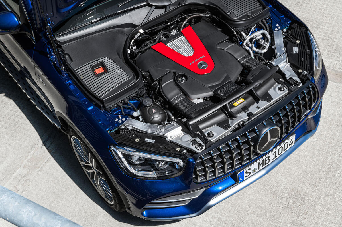 Mercedes-AMG GLC43 2019 official debut - engine