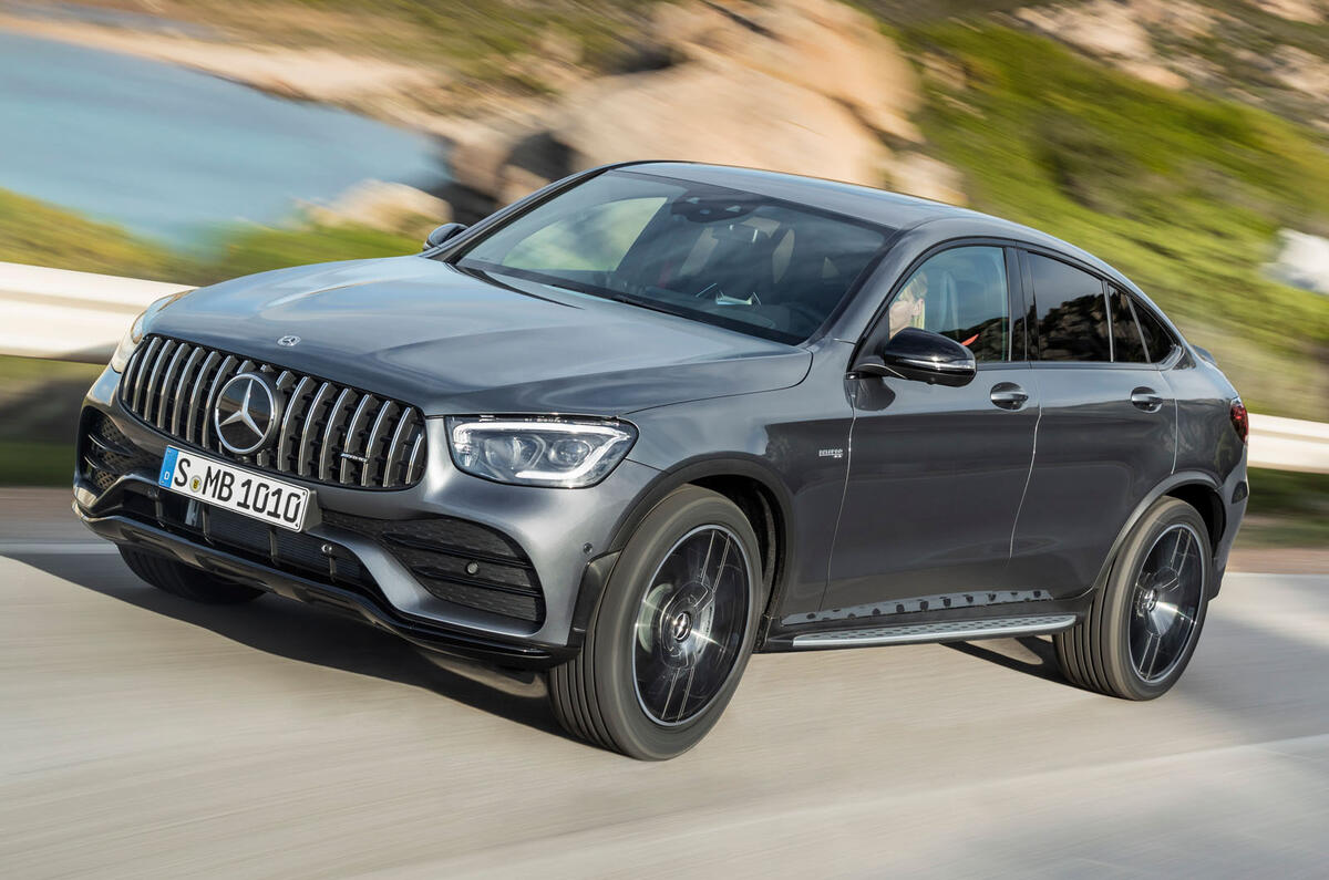 Mercedes-AMG GLC43 Coupé 2019 official debut - hero front