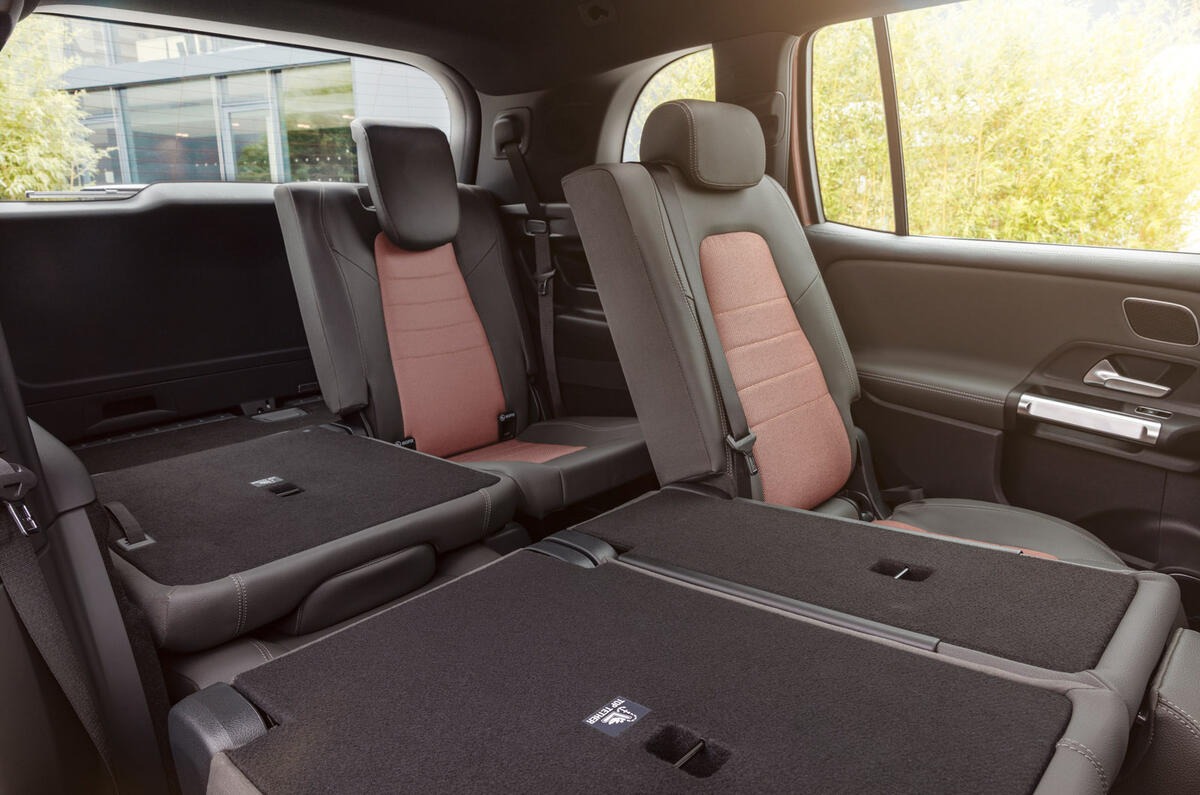92 Mercedes Benz EQB 2021 official images rear seats 92 Mercedes Benz EQB 2021 official images rear seats