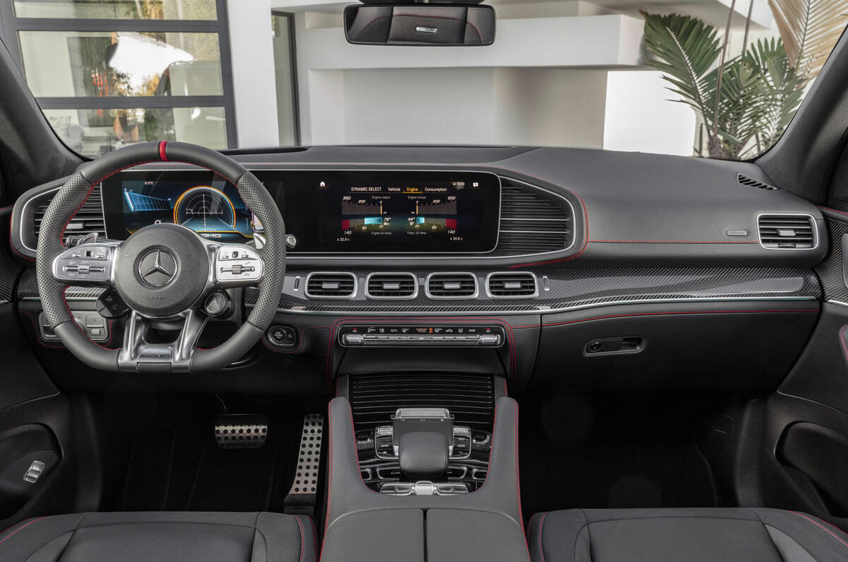 Mercedes-AMG GLE 53 official press reveal - dashboard