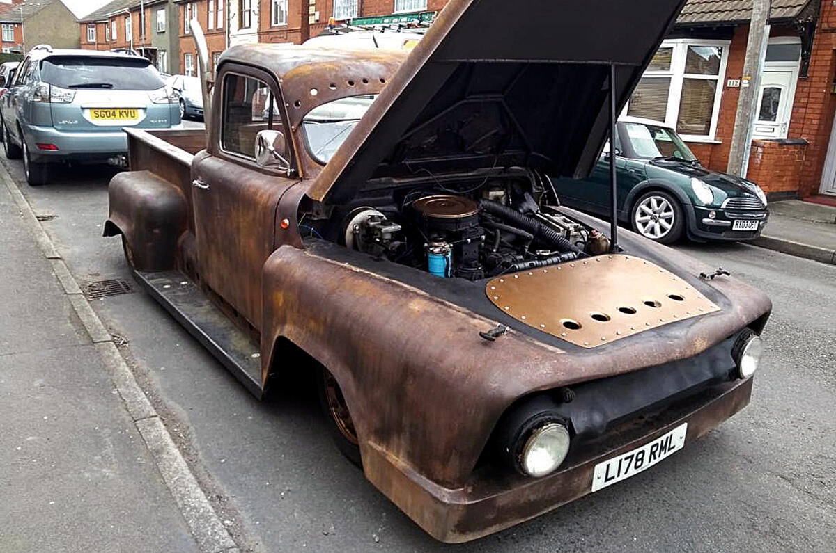 92 paul bacon pickup truck taxi front bonnet 92 paul bacon pickup truck taxi front bonnet