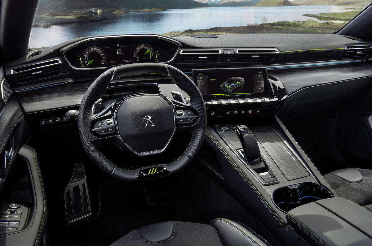Peugeot 508 PSE official images - cabin Peugeot 508 PSE official images - cabin