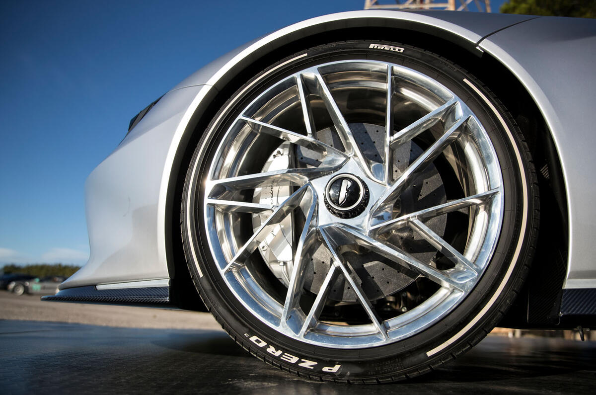 Pininfarina Battista customer preview event - alloy wheels