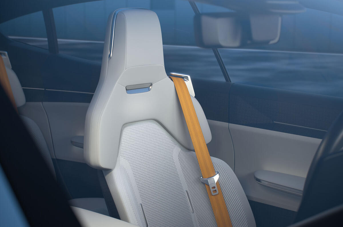 Polestar Precept concept official images - front seats Polestar Precept concept official images - front seats
