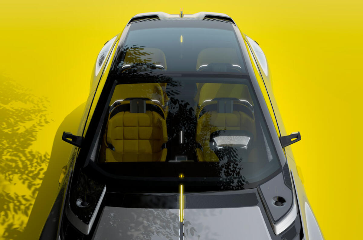 Renault Morphoz concept official studio images - windscreen Renault Morphoz concept official studio images - windscreen