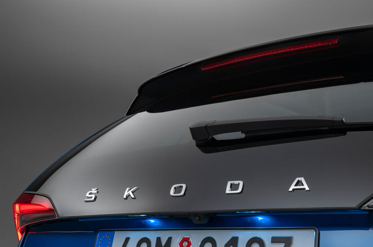 Skoda Scala 2019 official reveal - studio tailgate