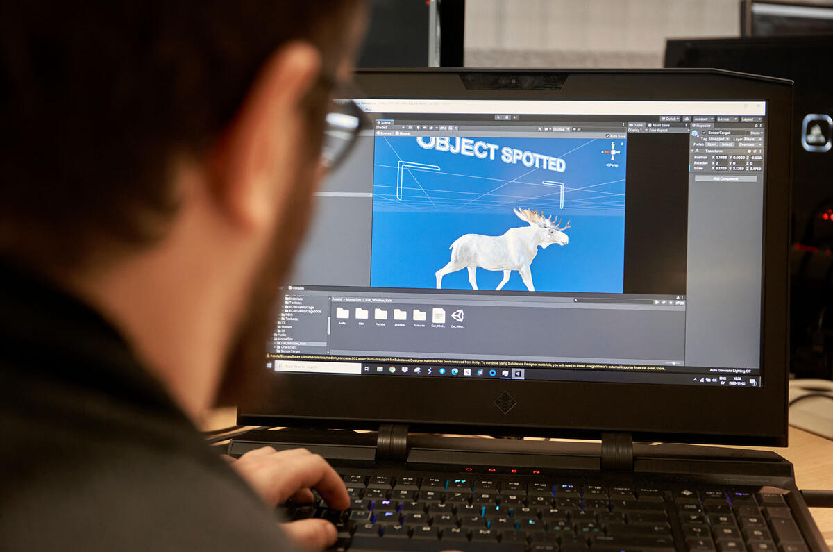 Volvo mixed reality simulator research - moose Volvo mixed reality simulator research - moose