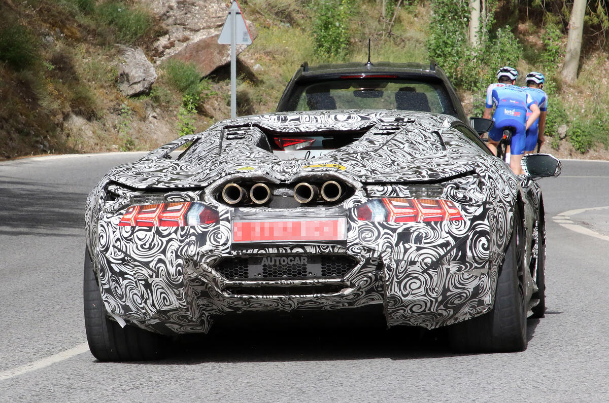 92 Lamborghini Aventador disguised rear quad exhausts