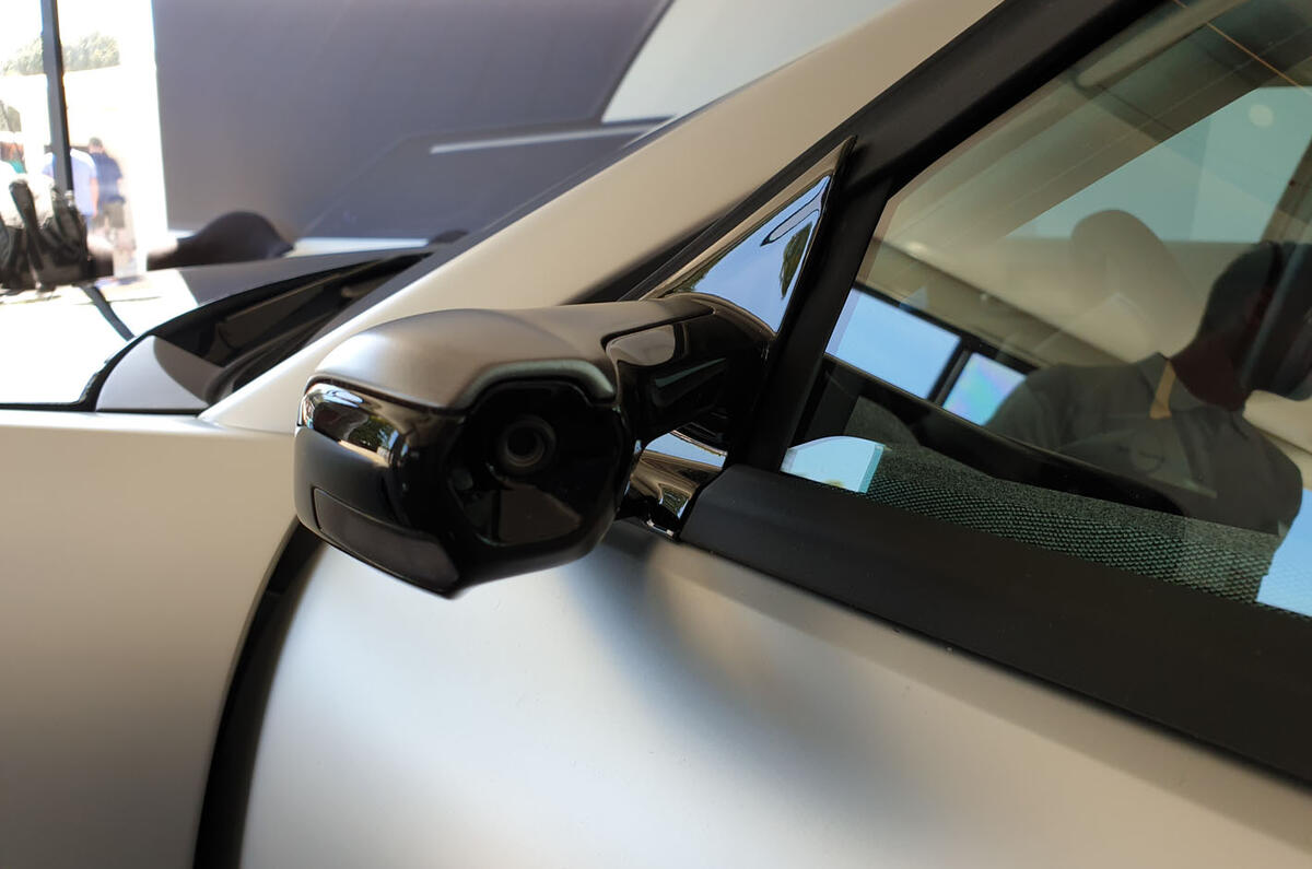 Lightyear One at Goodwood 2019 - mirror cameras