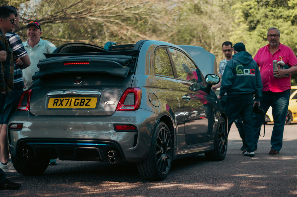 93 abarth 595 rear 93 abarth 595 rear