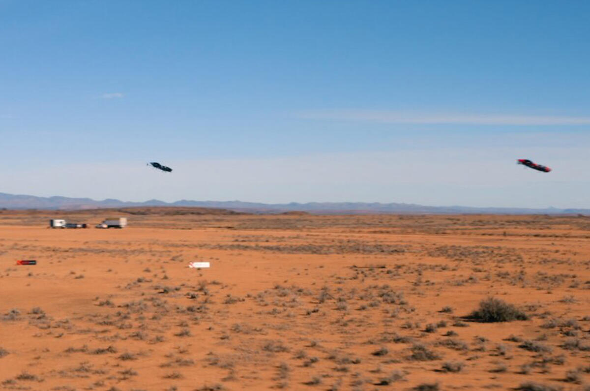 93 Airspeeder first racing official images flyby