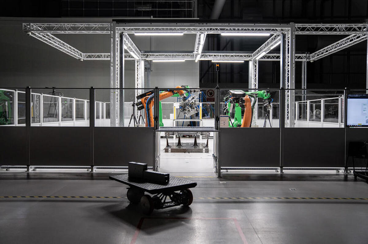 93 arrival microfactory robot cell arrival microfactory robot cell