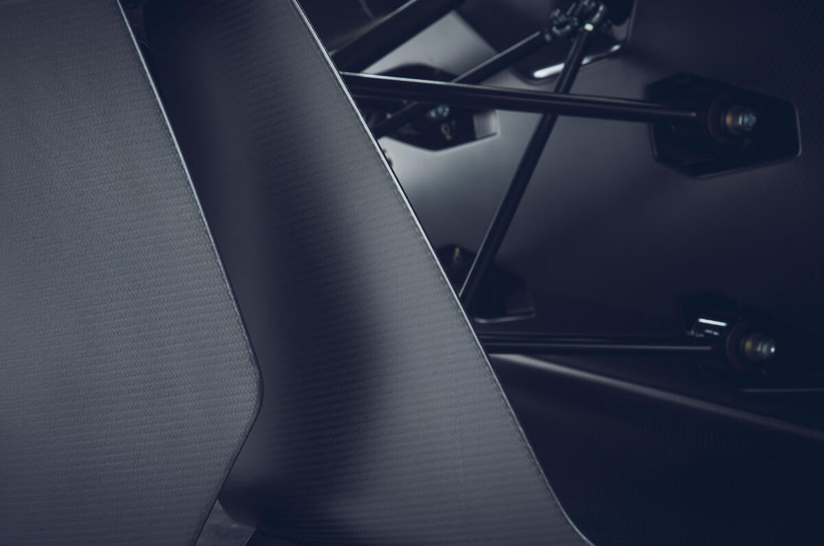 BAC Mono R carbonfibre feature - wing details