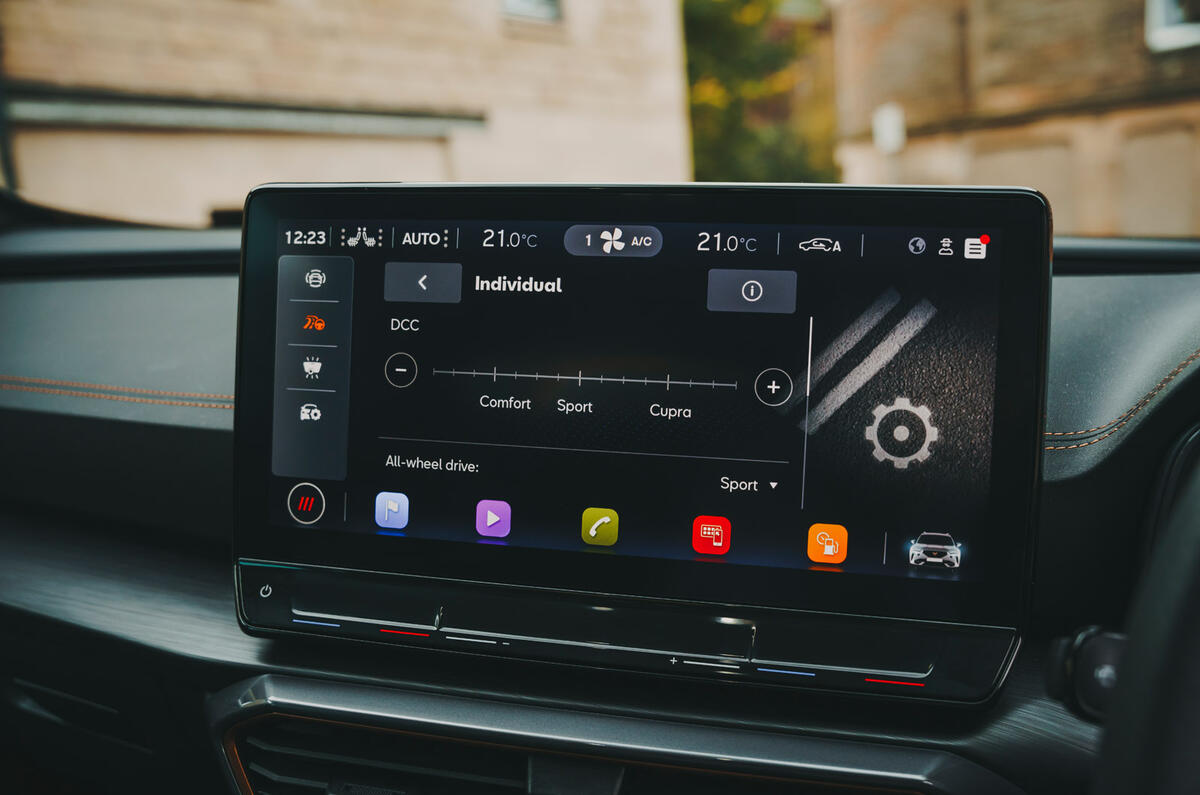 93 Bentley Cupra Christmas road trip cupra infotainment