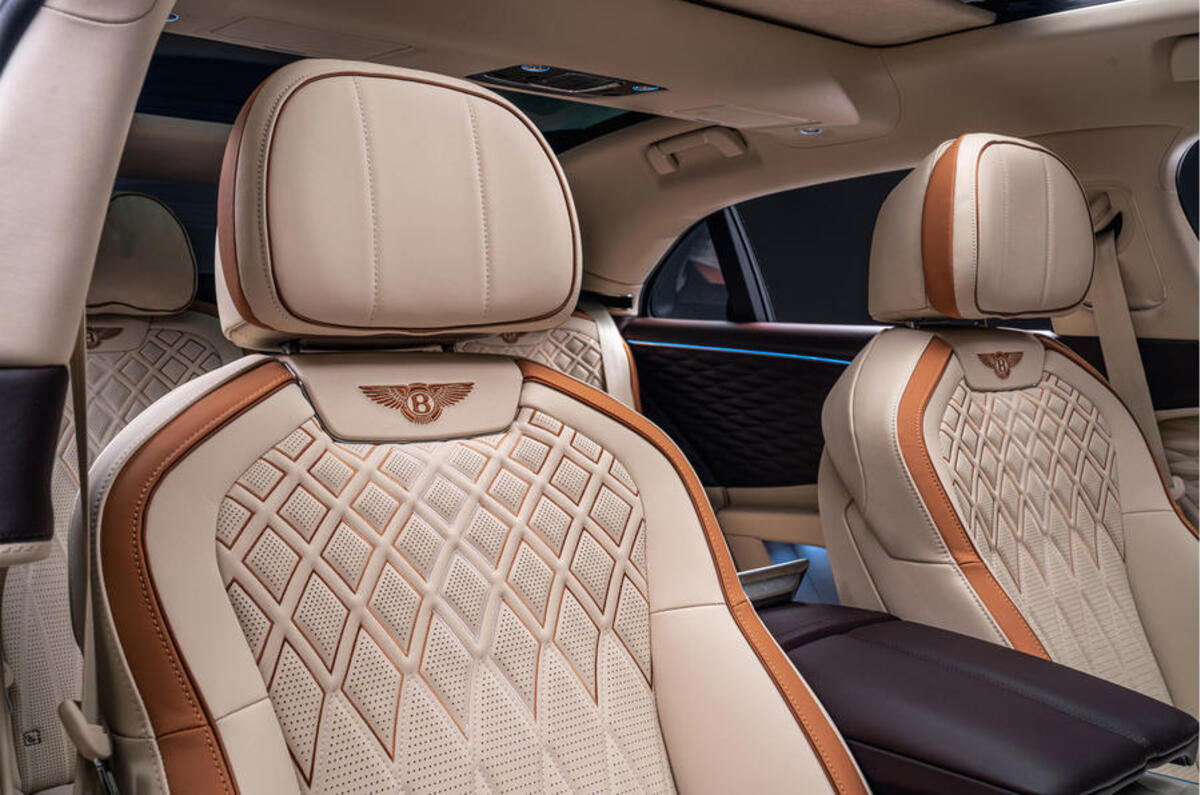 93 bentley flying spur odyssean edition official seats