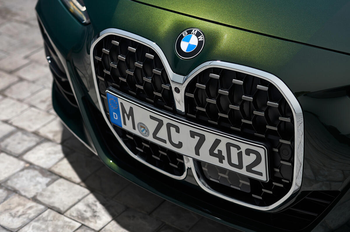 2021 BMW 4 Series Convertible official images - nose 2021 BMW 4 Series Convertible official images - nose