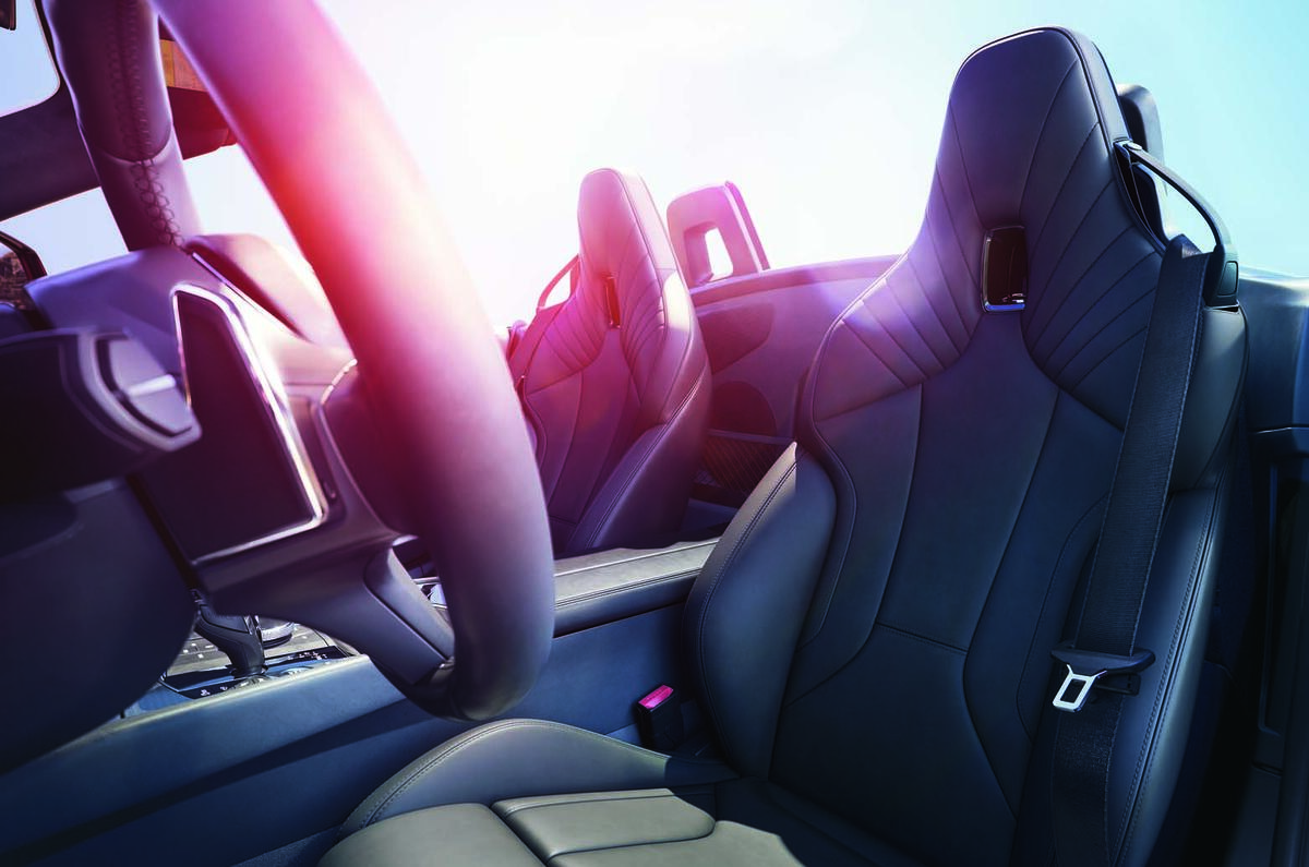 2019 BMW Z4 official reveal Pebble Beach - seats