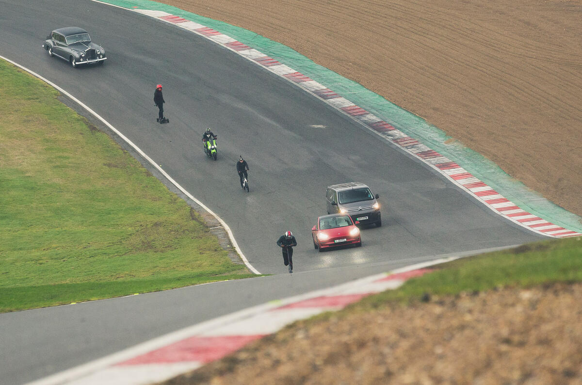 93 Brands Hatch EV records feature procession