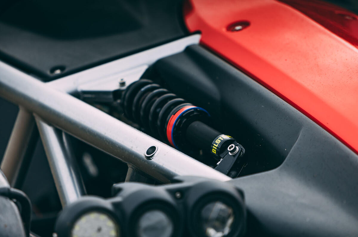 Britain's best drivers car 2020 winner - Ariel Atom - suspension Britain's best drivers car 2020 winner - Ariel Atom - suspension