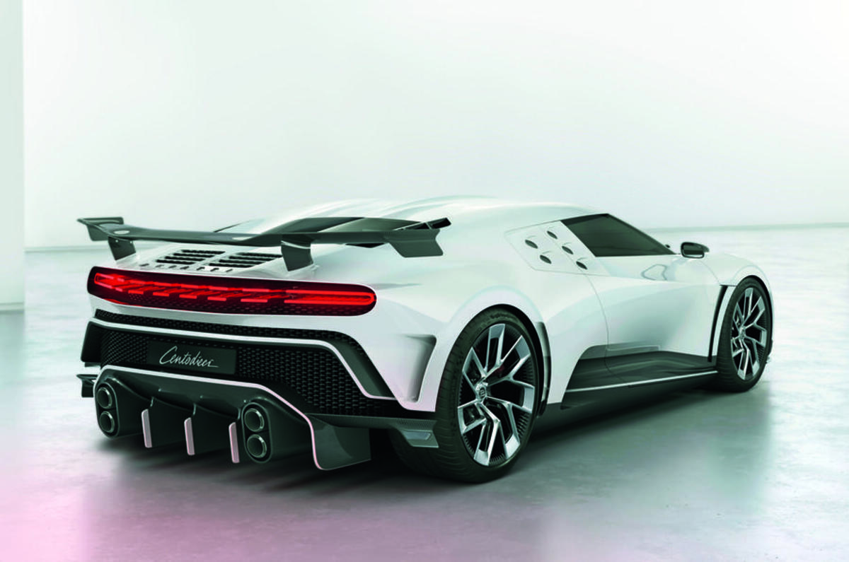 Bugatti Centodieci press images - rear Bugatti Centodieci press images - rear