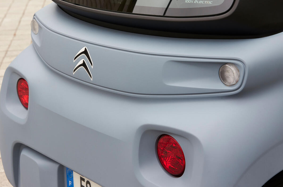 Citroen Ami (LHD) 2020 UK first drive review - rear lights