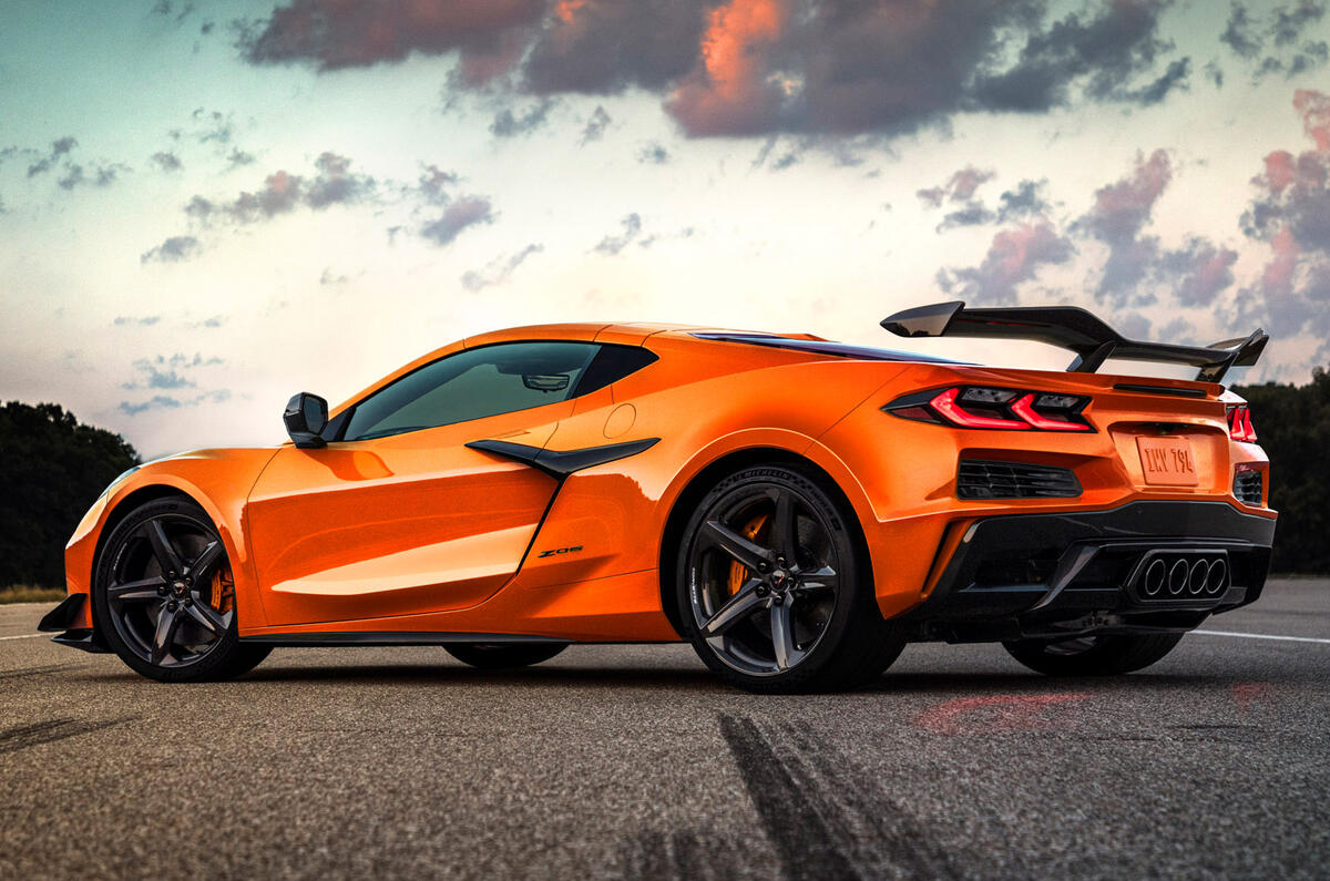 93 Corvette Z06 2023 official reveal images static rear 93 Corvette Z06 2023 official reveal images static rear