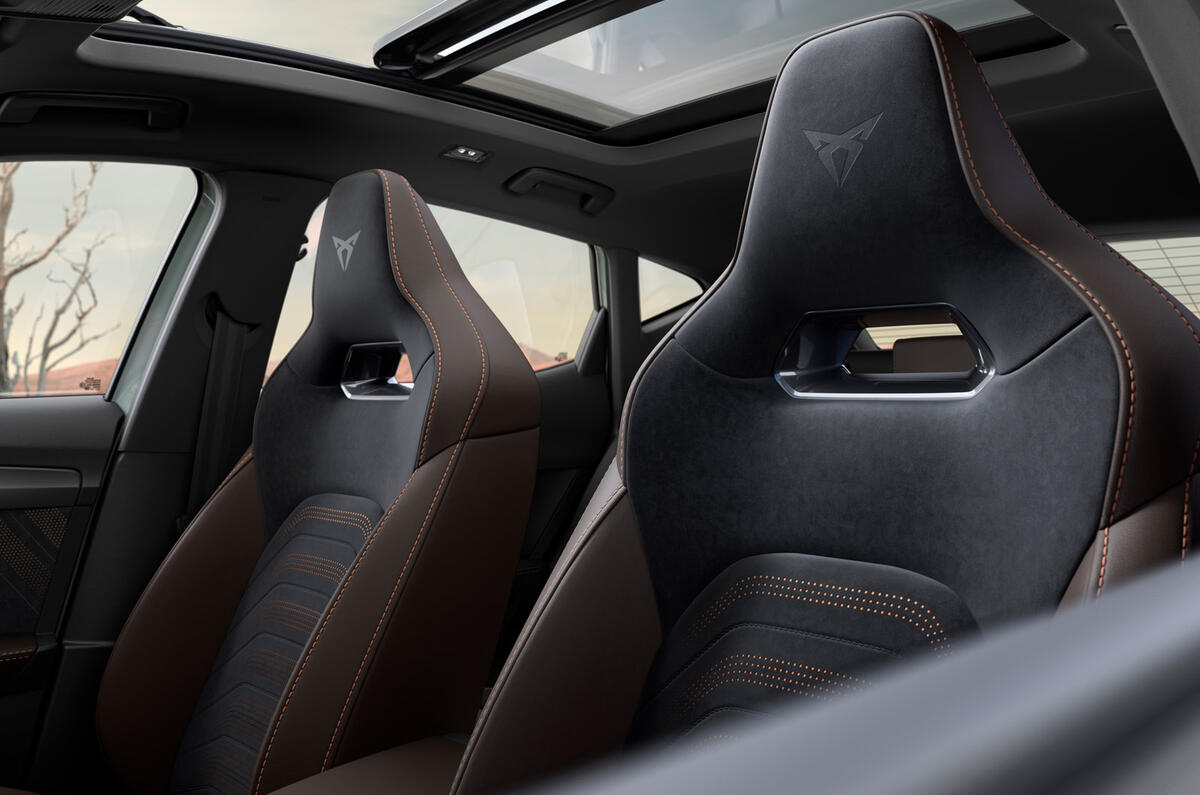 93 Cupra Formentor VZ5 2021 official images seat details