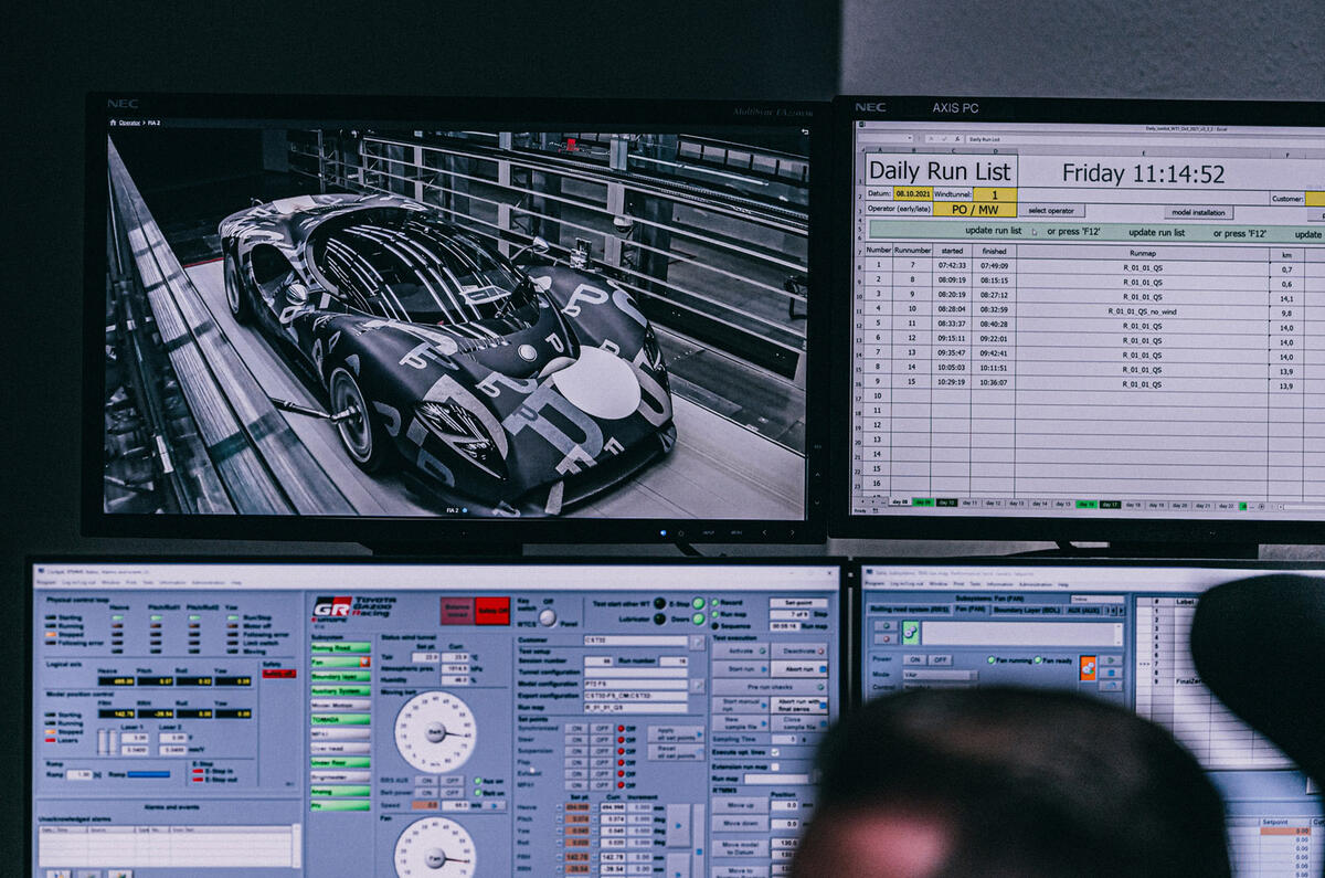 93 De Tomaso x capricorn F1 wind tunnel