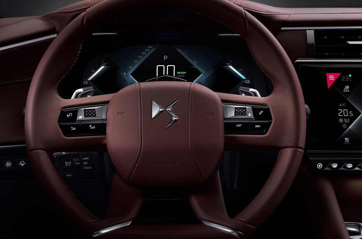 DS 9 official press images - steering wheel DS 9 official press images - steering wheel