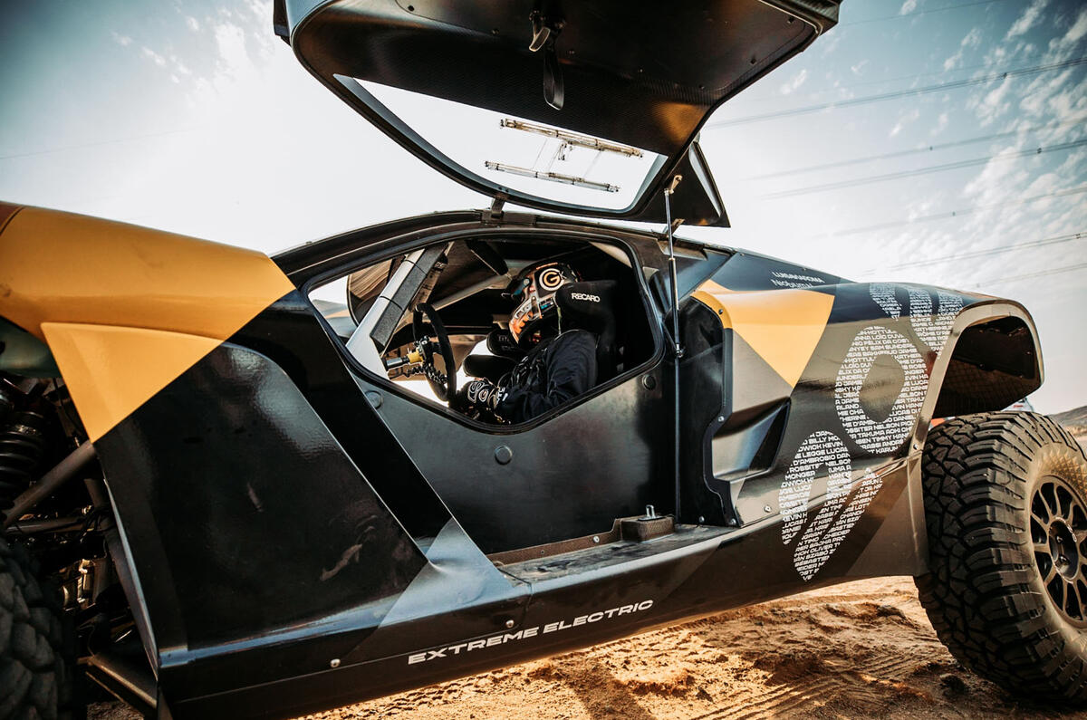 Extreme E Alejandro Agag interview - cockpit Extreme E Alejandro Agag interview - cockpit