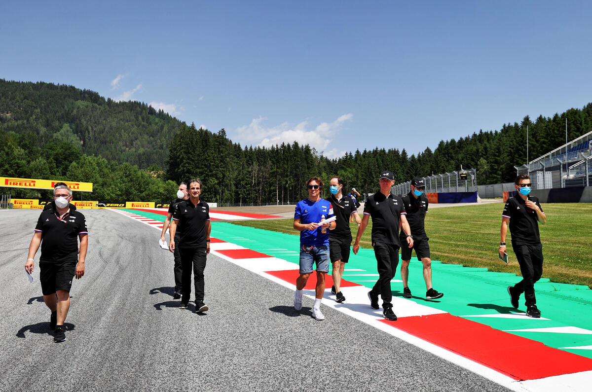 93 Fernando Alonso 2021 interview track walk 93 Fernando Alonso 2021 interview track walk