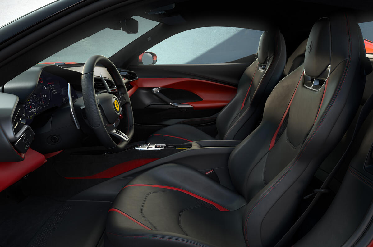 93 Ferrari 296 GTB 2021 official reveal cabin 93 Ferrari 296 GTB 2021 official reveal cabin