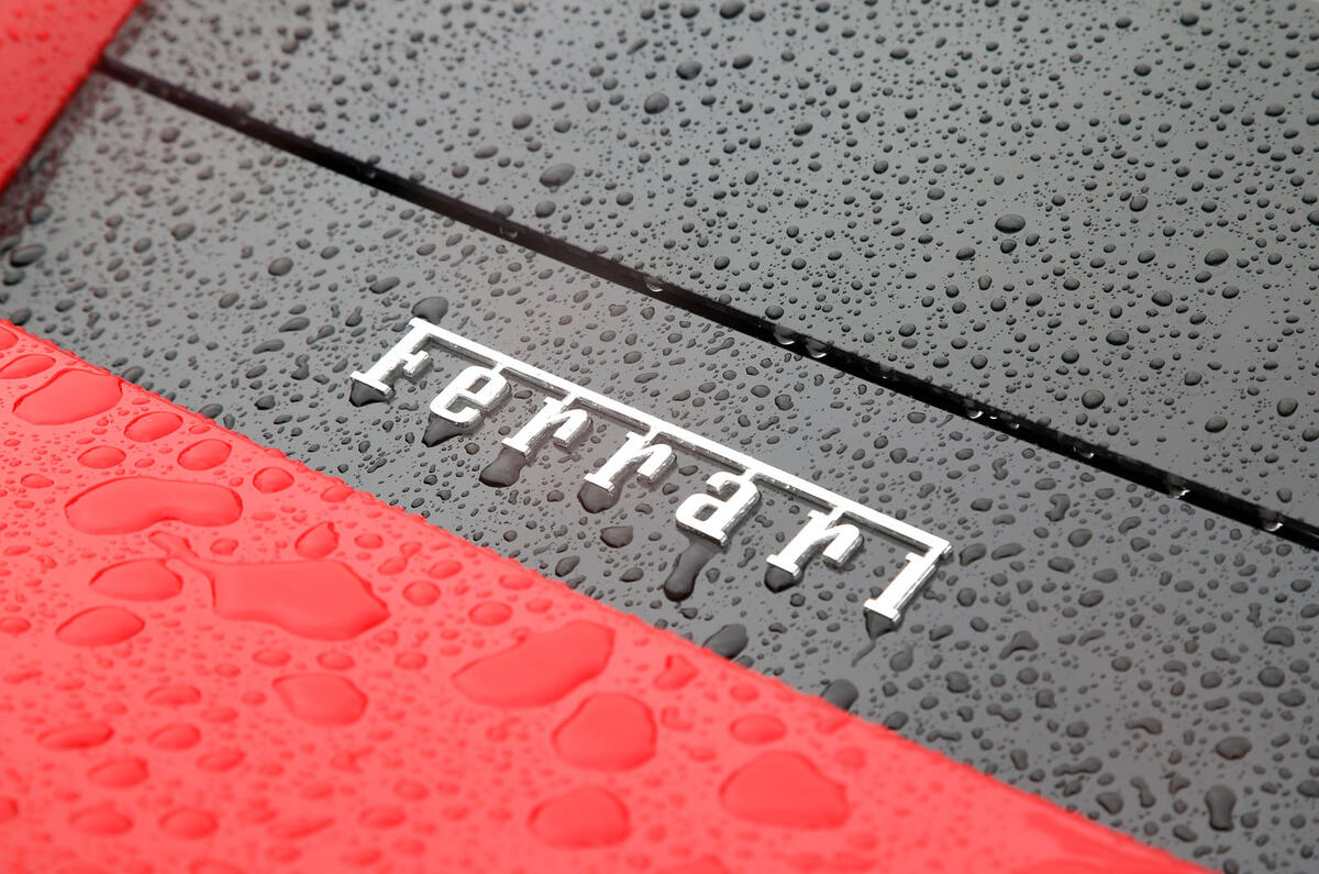 Ferrari 488 GTB rewind - rear badge Ferrari 488 GTB rewind - rear badge