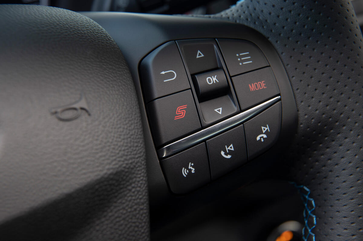 Ford Fiesta ST Edition 2020 official announcement - S button