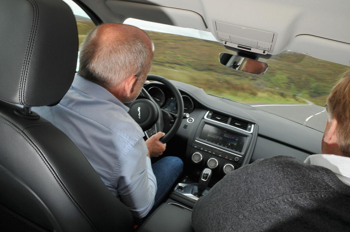 Jaguar Land Rover Cross Country - E-Pace interior Jaguar Land Rover Cross Country - E-Pace interior