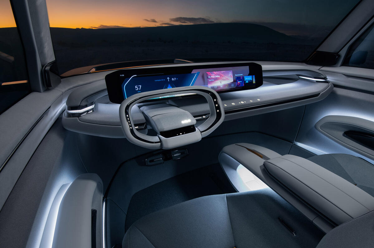 93 Kia concept EV9 2021 official reveal dashboard 93 Kia concept EV9 2021 official reveal dashboard