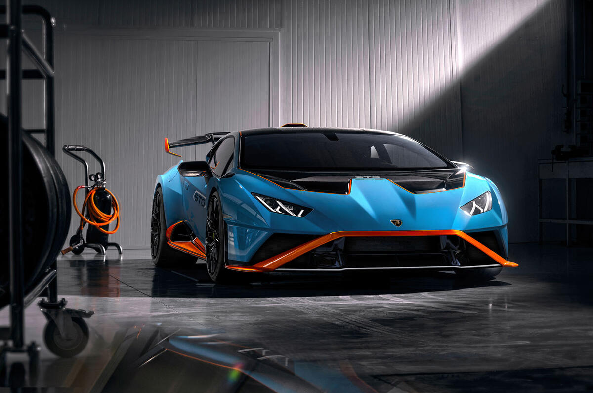 Lamborghini Huracan STO 2020 official images - static front Lamborghini Huracan STO 2020 official images - static front