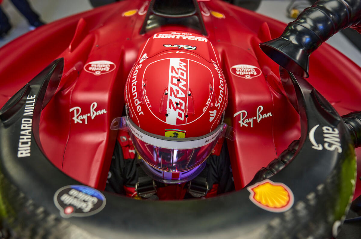 93 Leclerc helmet monaco gp friday 93 Leclerc helmet monaco gp friday