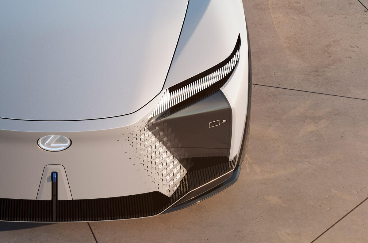 93 Lexus LF Z concept official images front lights